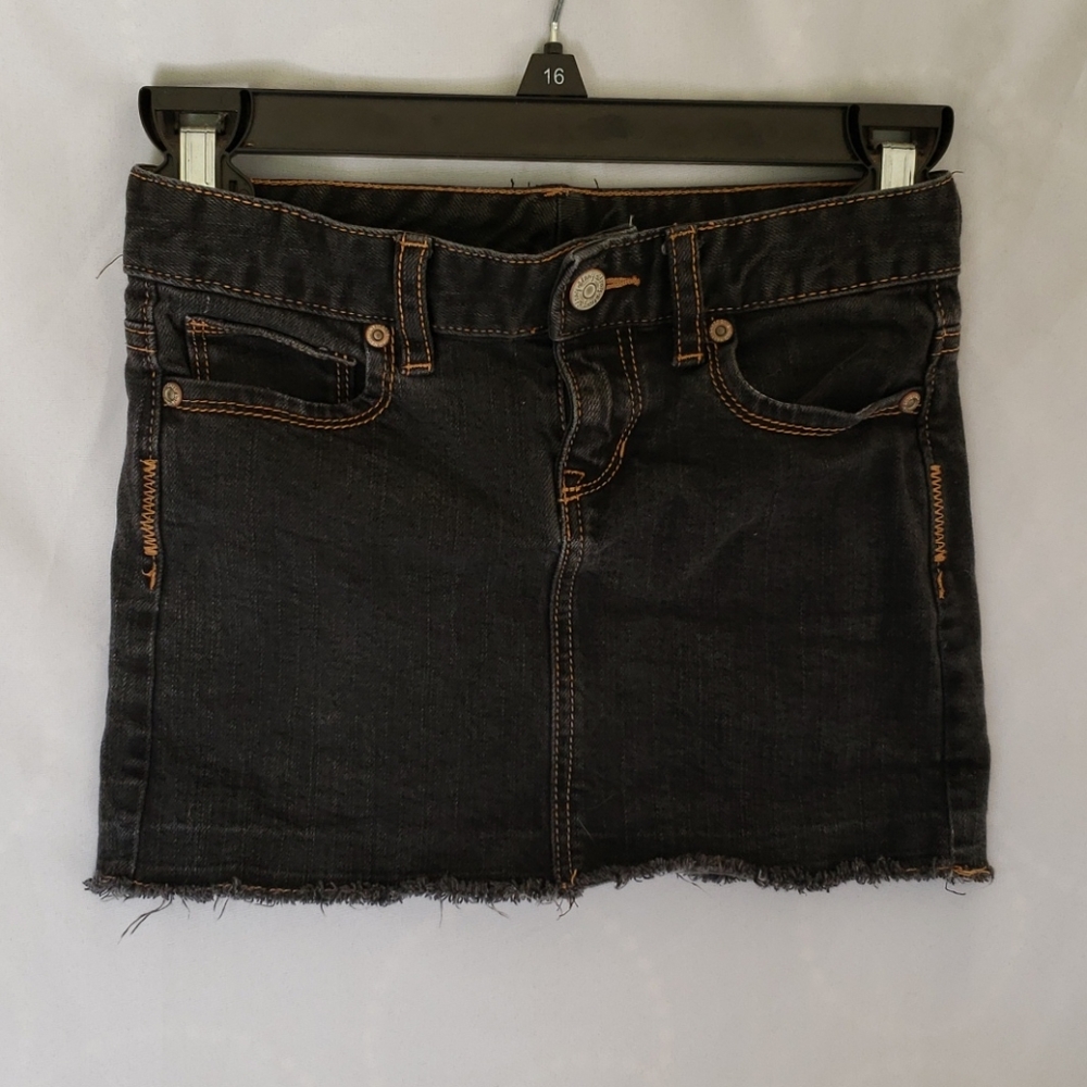 Old Navy light black girls skirt size 7